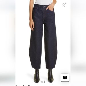 Toteme high waist barrel jeans